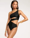 Ramy Brook Kezia Cutout One Piece Swimsuit In Black