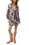 Free People Soli Mini Dress In Night Combo