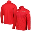 Under Armour Red Texas Tech Red Raiders Knit Warm-up Full-zip Jacket In Red