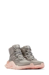 Sorel Kinetic Rnegd Waterproof High Top Sneaker Boot In Dove Peach Blo