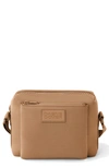 Dagne Dover Micah Water Resistant Crossbody Bag In Camel