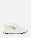 Golden Goose Running Golden Gooose Running Sole In Leather In White