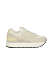 New Balance Sneakers In Ceramic/ White