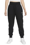 Nike Women's  Sportswear Phoenix Fleece High-waisted Jogger Pants In Black