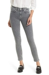 Rag & Bone Cate Mid-rise Black Sage Ankle Skinny Jean In Grey