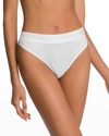 WOLFORD BEAUTY RIBBED COTTON THONG