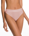 WOLFORD BEAUTY RIBBED COTTON THONG