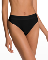 Wolford Mid-rise Thong In Black