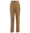 THE ROW GUSTAVO HIGH-RISE WOOL-BLEND PANTS