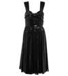 POLO RALPH LAUREN GEORGETTE SEQUINED MIDI DRESS