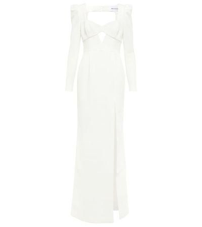 Rebecca Vallance Madeline Open-back Gown In Ivory