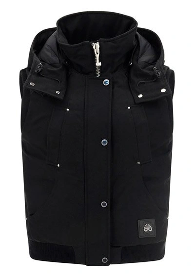 Moose Knuckles Core Classic Liberty Vest In Black