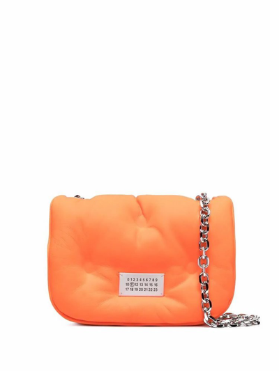 Maison Margiela Glam Slam Shoulder Bag In Orange