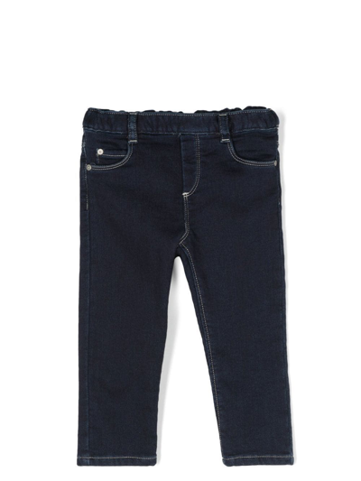 Tartine Et Chocolat Babies' Five-pocket Straight Jeans In Blue