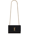 SAINT LAURENT KATE SUEDE SHOULDER BAG