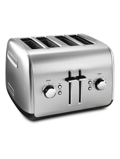 Kitchenaid Kmt4115 4-slice Toaster With Manual High-lift Lever In Contour Silver