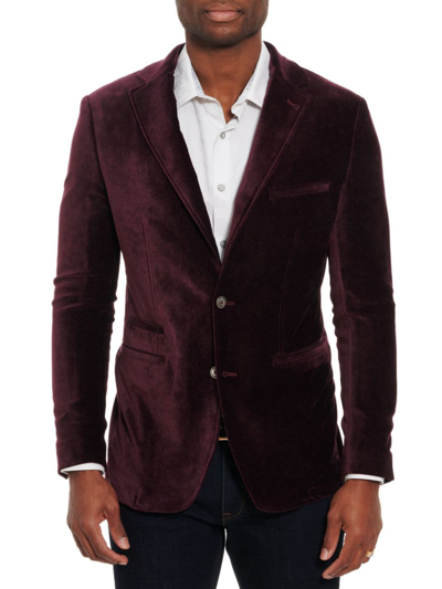 Robert Graham Marcella Blazer In Eggplant