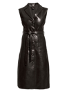 AS BY DF WOMEN'S LOLA RECYCLED LEATHER DRESS