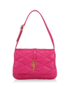 Saint Laurent Women's Le 57 Hobo Bag In Quilted Bag In Bubblegum