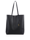 Saint Laurent Women's Shopping Shopper In Leather In Nero