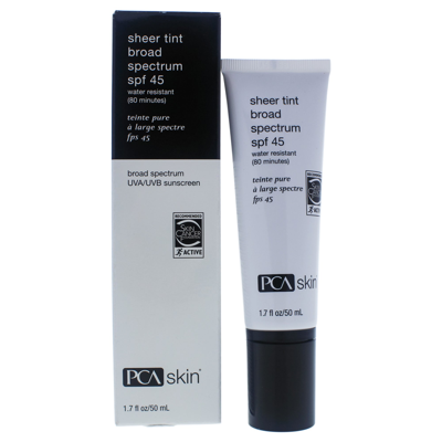 Pca Skin Sheer Tint Spf 45 By  For Unisex - 1.7 oz Sunscreen In White