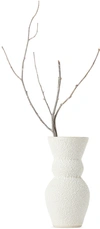 MARLOE MARLOE WHITE LAVA & BONE LUCIE VASE