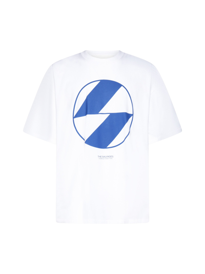 The Salvages Logo-print T-shirt In White