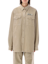Apc 35 Years Military Shirt In Beige