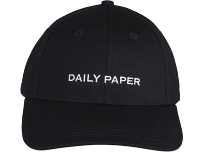 Daily Paper Logo刺绣棒球帽 In Black