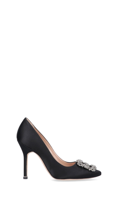 Manolo Blahnik High-heeled Shoe In Black