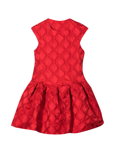 Mimisol Red Dress Girl Mi Mi Sol Kids In Rosso