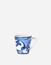 Dolce & Gabbana Porcelain Mug In Multicolor