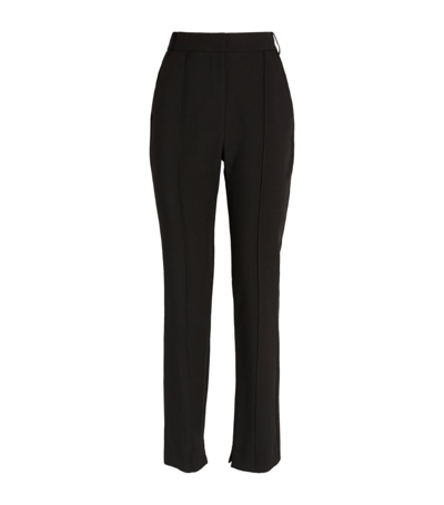 Camilla And Marc Valentina Slim Trousers In Dblk Black