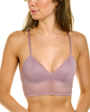 Dkny Modern Lace Longline Bralette Dk4021 In Nocolor