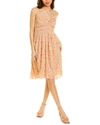 Celina Moon Midi Dress In Pink