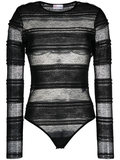 Red Valentino Body In Black