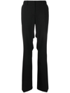 OFF-WHITE TAILORED BOOTCUT TROUSERS
