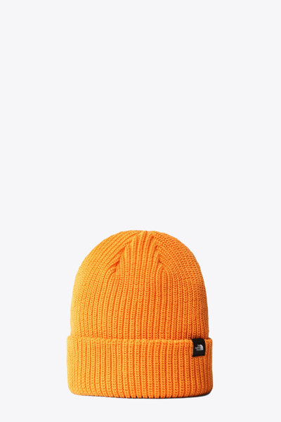 The North Face Tnf Fisherman Beanie Cone Orange Orange Rib-knit Beanie - Fisherman Beanie In Arancio