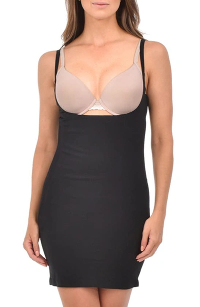 Body Beautiful Body Slip Shaper In Black