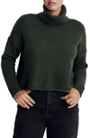 Madewell Sadler Turtleneck Sweater In Deep Forest