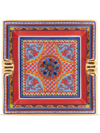 Dolce & Gabbana Contrasting-pattern Porcelain Ash-tray In Multicolour