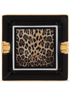 DOLCE & GABBANA LEOPARD-PRINT PORCELAIN ASH-TRAY