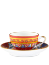 Dolce & Gabbana Carretto Siciliano Espresso Set In Red