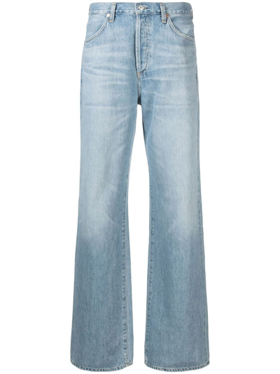 Citizen Of Humanity Gaucho Vintage Wide Leg Jean In Sodapop In Denim