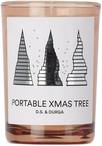 D.s. & Durga Portable Xmas Tree Candle, 8 oz In Na