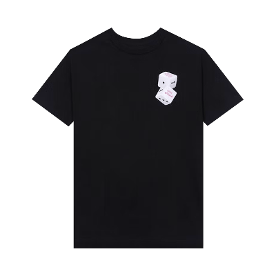 Pre-owned Anti Social Social Club Best Of Luck Tee 'black'