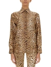 ROBERTO CAVALLI ROBERTO CAVALLI OCELOT PRINT SHIRT