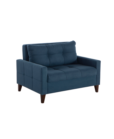 Bellona Chair And A Half Twin Sleeper In Navy
