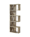 COASTER HOME FURNISHINGS TRAVIS RUSTIC STYLE BOOKCASE
