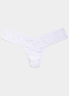 HANKY PANKY ROLLED LOW-RISE LACE THONG